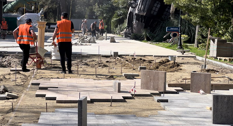 В парке «Ривьера» завершается реконструкция
